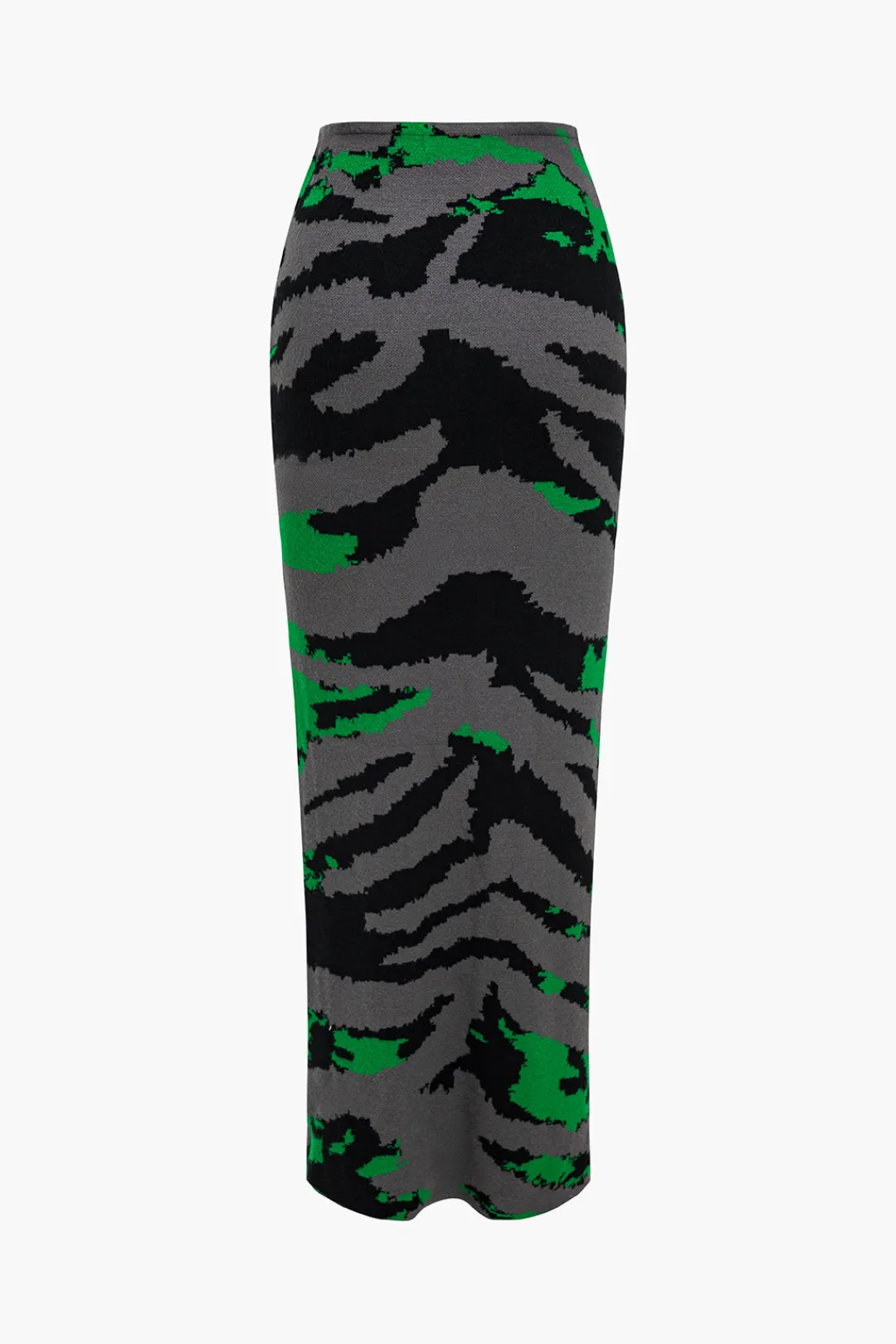 MICAS Skirts-Knit Color Block Skirt MULTICOLOR