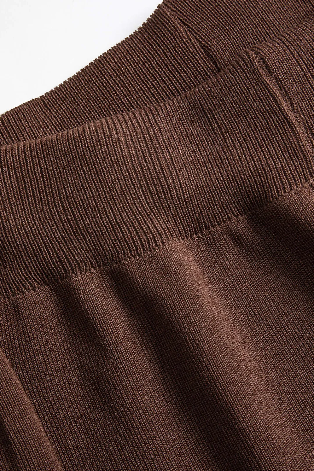 MICAS Knitwear|Knit Sets-Knit Mock Neck Top And Contrast Top And Pants Set COFFEE