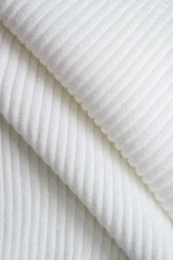 MICAS Knitwear|Knit Tops-Knit Patchwork Long Sleeve Top