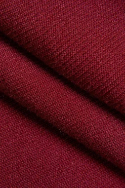 MICAS Long Sleeve Dresses|Knitwear-Knit Puff Hem Long Sleeve V-neck Dress