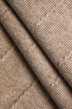 MICAS Knitwear|Knit Bottoms-Knit Straight Leg Trousers