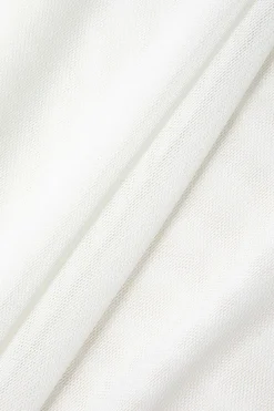 MICAS Swimwear-Knot Split Sheer Cover Up