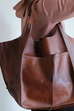 MICAS Bags|Accessories-Large Capacity Clutch Bag BURGUNDY