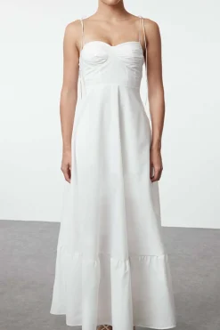 MICAS Maxi Dresses-Layered Slip Chiffon Sleeveless Maxi Dress