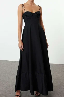 MICAS Maxi Dresses-Layered Slip Chiffon Sleeveless Maxi Dress