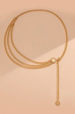 MICAS Accessories-Layered Waist Chain GOLD