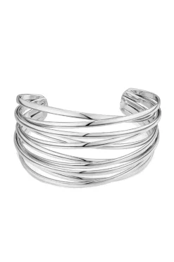 MICAS Bracelets|Accessories-Layered Wire Cuff Bangle