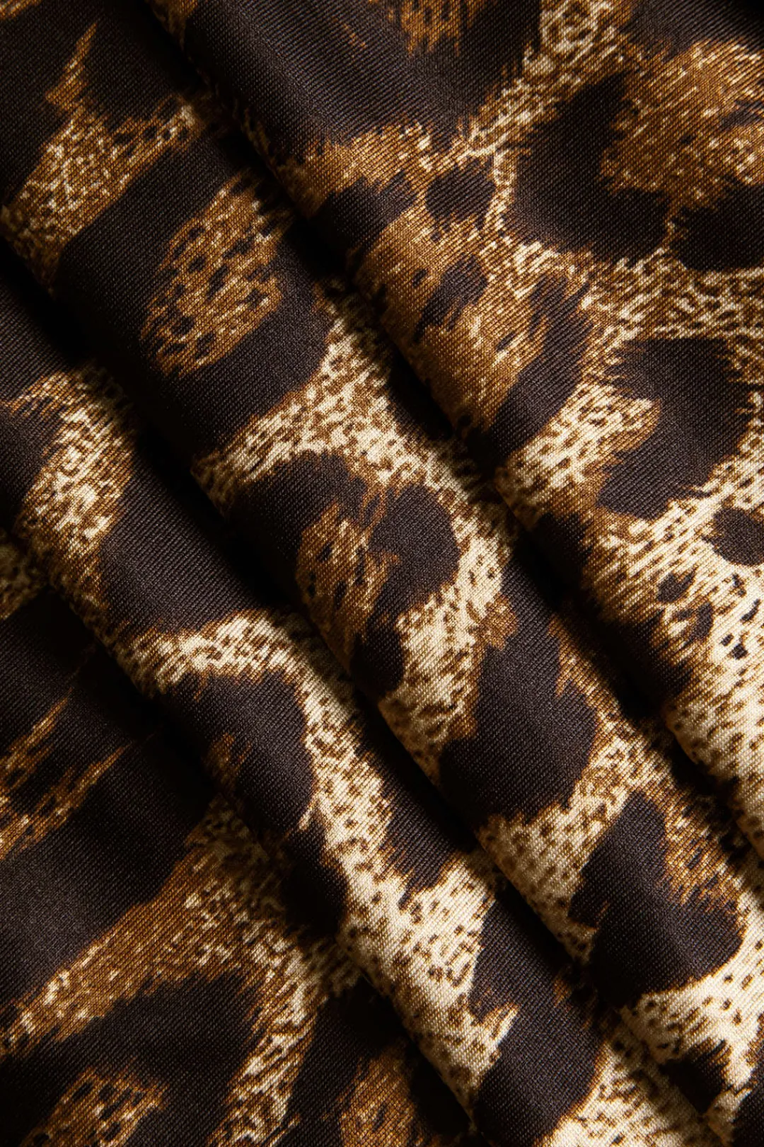 MICAS Maxi Dresses-Leopard Print Backless Sleeveless Maxi Dress Contrast Color