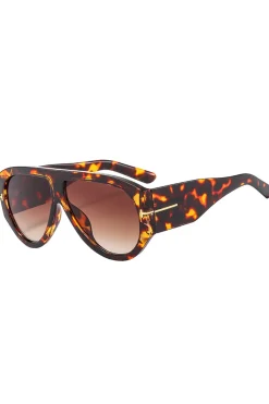 MICAS Sunglasses|Accessories-Leopard Print Frame Sunglasses
