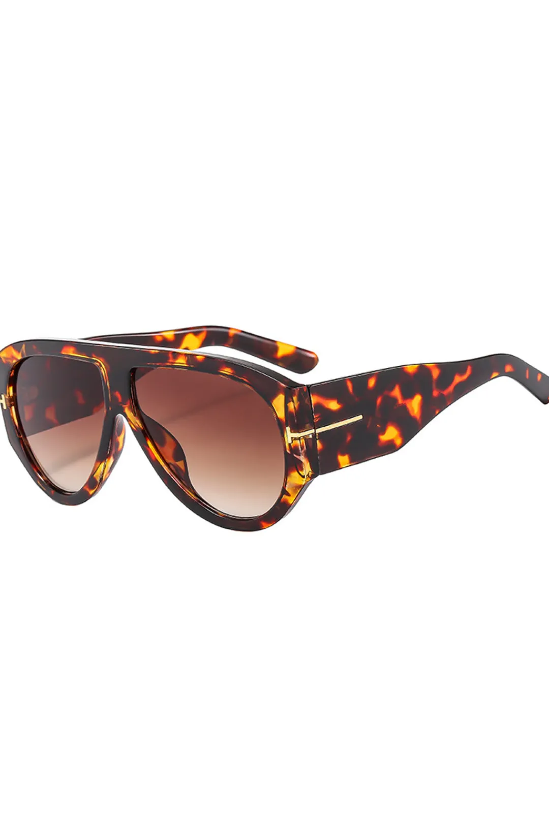 MICAS Sunglasses|Accessories-Leopard Print Frame Sunglasses