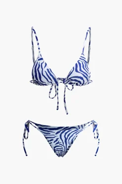 MICAS Swimwear|Vacation Sets-Leopard Print Tied Bikini Set