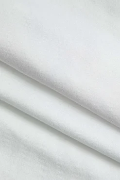 MICAS T-Shirts-Letter Print T-shirt WHITE