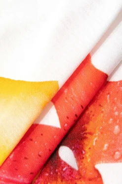 MICAS Tube Tops-Lily Print Tube Top