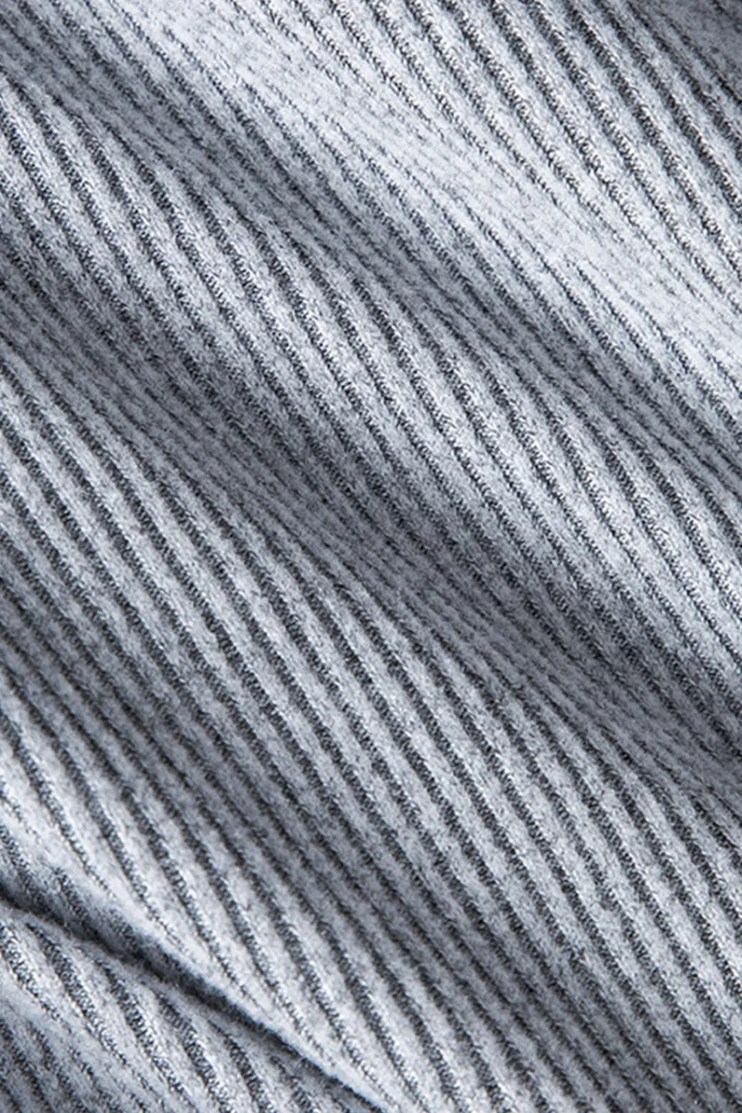 MICAS Mini Dresses|Long Sleeve Dresses-Long Sleeve Puff Sleeve Round Neck Mini Dress LIGHT GRAY