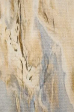 MICAS Pants-Marble Print High Waisted Full-length Straight Leg Pants