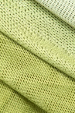 MICAS Maxi Dresses-Mesh Ruched Cami Maxi Dress