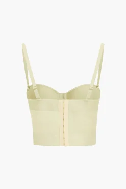 MICAS Corset & Bustier Tops|Tank Tops & Cami-Mesh Underwire Bustier Top