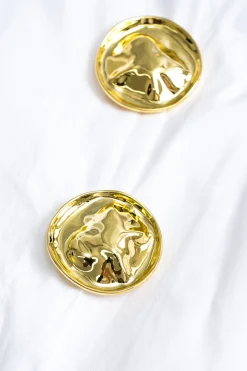 MICAS Long Sleeve Tops|Long Sleeves Tops-Metal Button Long-Sleeve Shirt WHITE