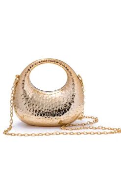 MICAS Bags|Accessories-Metal Chain Cross-Body Bag