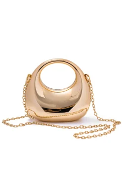 MICAS Bags|Accessories-Metal Chain Cross-Body Bag