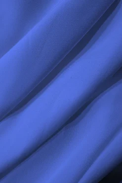 MICAS Maxi Dresses-Mock Neck Cut Out Pleated Maxi Dress