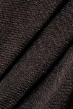 MICAS Mini Dresses-Mock Neck Ruched Mini Dress