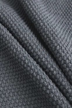 MICAS Skirt Sets-Mock Neck Top And Skirt Set GRAY