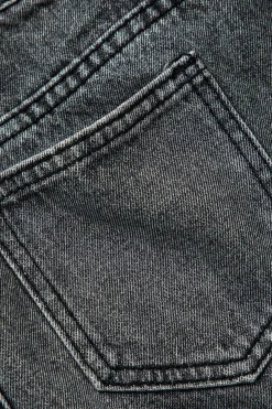 MICAS Skirts-Multi Pocket Denim Mini Cargo Skirt