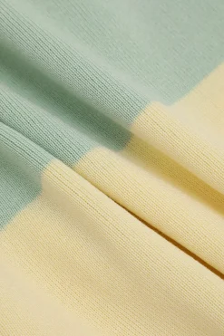 MICAS Knitwear|Maxi Dresses-Multicolored Stripe Knitted Backless Maxi Dress