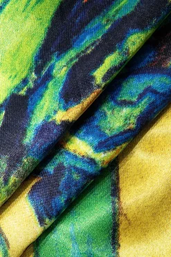 MICAS Accessories-Oil Painting Scarf MULTICOLOR