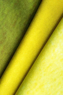 MICAS Maxi Dresses-Ombre Print Satin Asymmetrical Maxi Dress MULTICOLOR