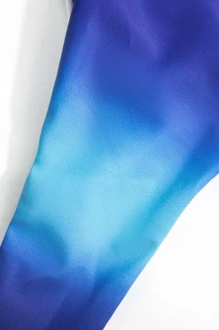 MICAS Swimwear-Ombre Print Tie-Up Bikini Set BLUE