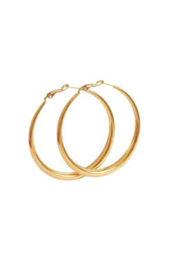 MICAS Earrings|Accessories-Oversized Round Earrings PURE GOLD