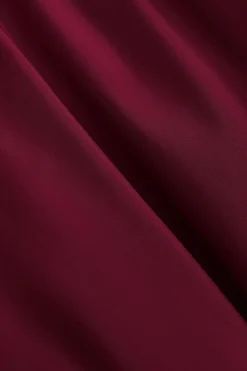 MICAS Outerwear|Outerwear-Padded Button Pocket Puffer BURGUNDY