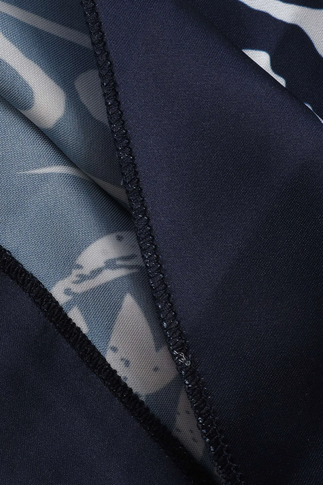 MICAS Skirts-Paisley Print Knot Side Midi Skirt Contrast Color