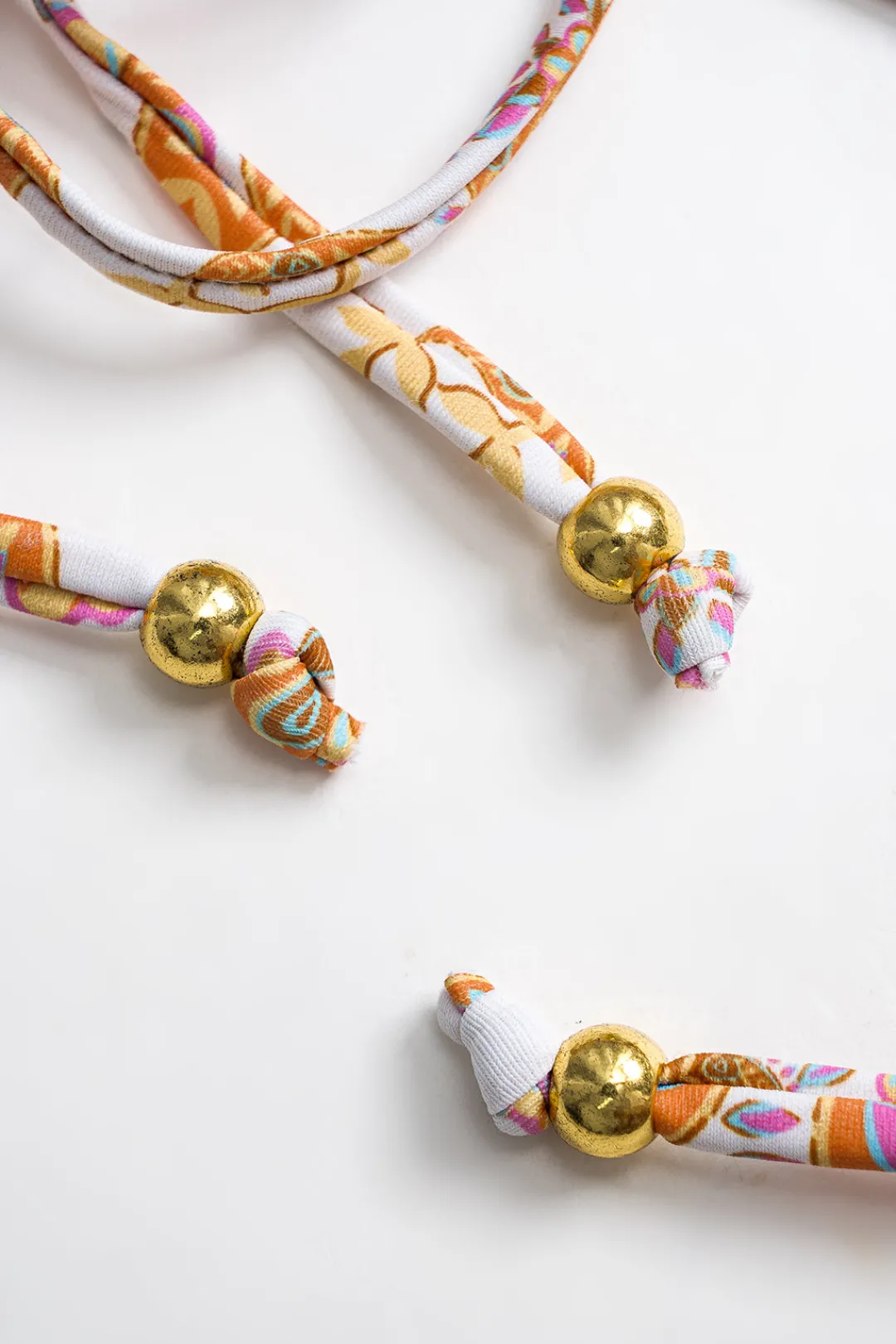 MICAS Swimwear-Paisley Print Tie-Up Bikini Set MULTICOLOR