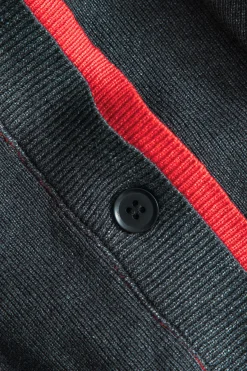 MICAS Long Sleeve Tops|Long Sleeves Tops-Patchwork Long-Sleeve Shirt GRAY