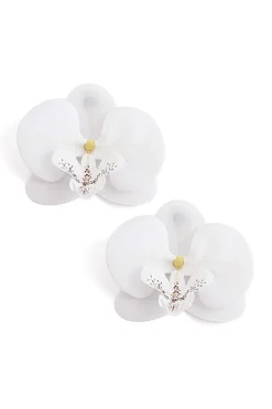 MICAS Earrings-Phalaenopsis Orchid Flower Earrings
