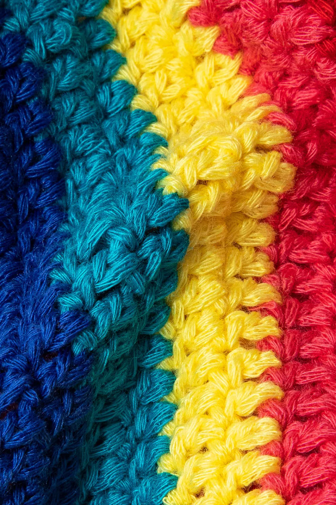 MICAS Swimwear|Vacation Sets-Rainbow Stripe Crochet Bikini Set