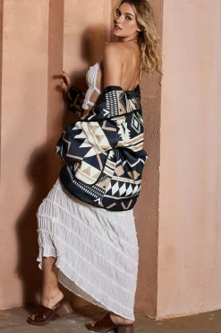 MICAS Outerwear|Outerwear-Retro Print Jacket MULTICOLOR