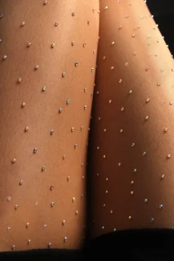 MICAS Tights|Accessories-Rhinestone Tights