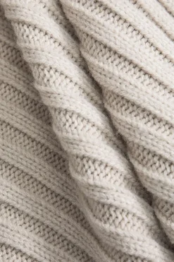 MICAS Outerwear|Outerwear-Ribbed Button-Front Pockets Sweater Cardigan