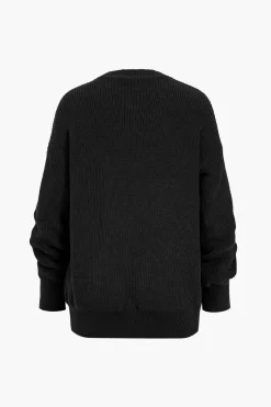 MICAS Knitwear|Knit Sets-Ribbed Knit Dress And Cardigan Set