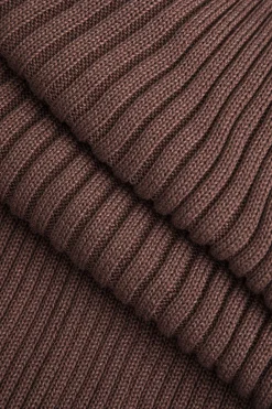 MICAS Knitwear|Knit Sets-Ribbed Knit Dress And Cardigan Set