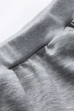 MICAS Skirt Sets-Round-Neck Corset Long-Sleeve Top And Skirt Set GRAY