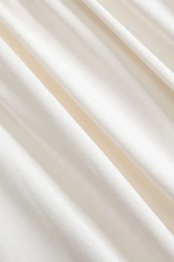 MICAS Long Sleeve Dresses|Maxi Dresses-Ruched Backless Maxi Dress BEIGE