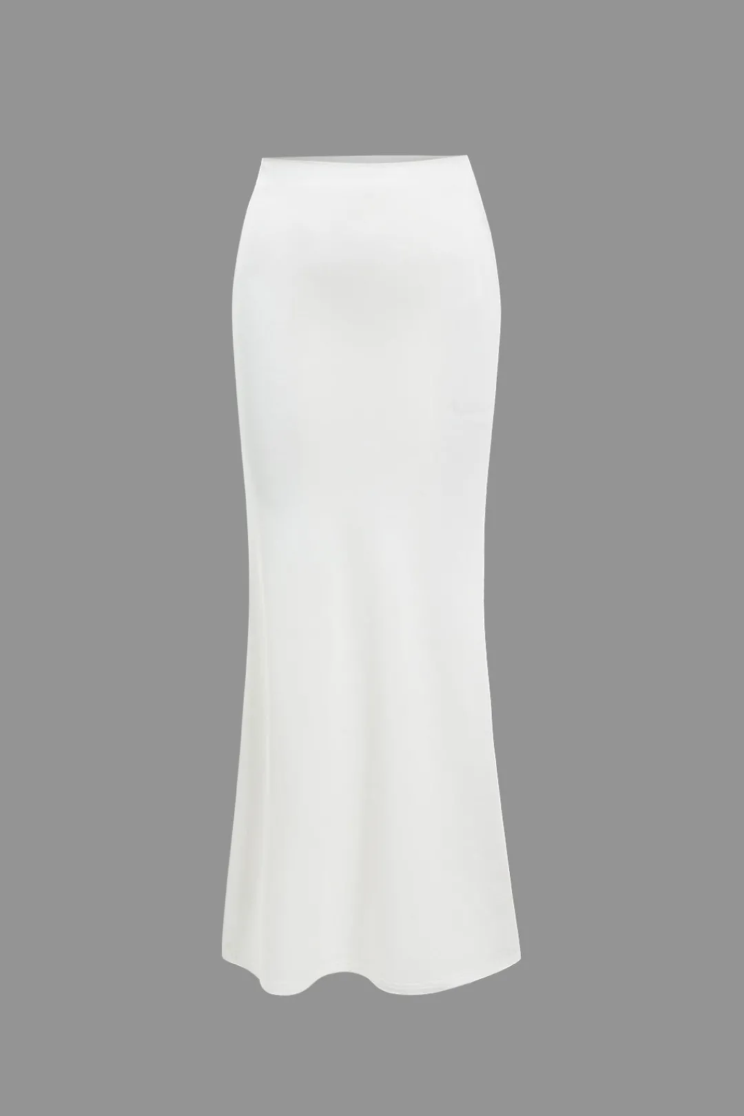 MICAS Skirt Sets-Ruched Bell Sleeve Top And Skirt Set