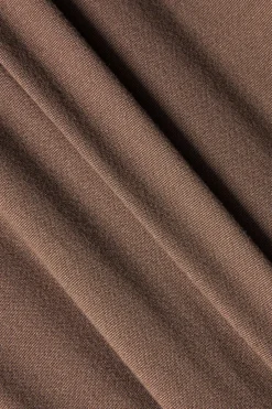 MICAS Long Sleeve Dresses|Maxi Dresses-Ruched Detail Long Sleeve Maxi Dress KHAKI