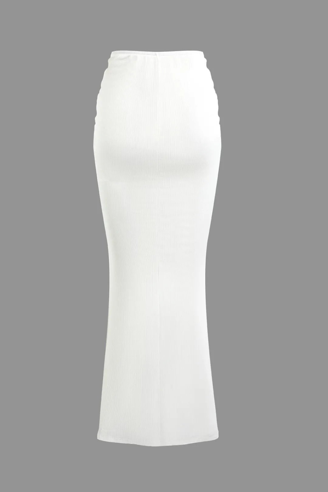 MICAS Skirt Sets|Vacation Sets-Ruched Drawstring Tank Top And Mermaid Maxi Skirt Set