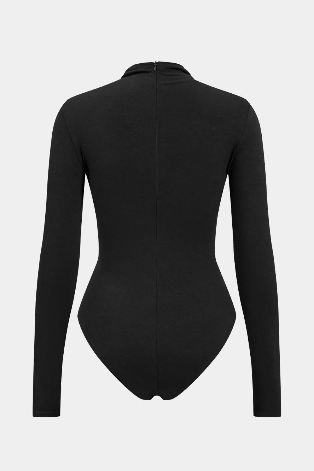 MICAS Bodysuits-Ruched Long Sleeve Bodysuit